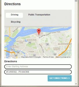 Instant directions