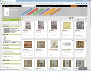 Search options in RKDimages