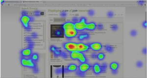 Heat map results from California Brokers of Expertise web environment. 