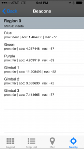 TAP Beacon Debug