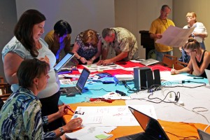A teacher prototyping session held in Washington, D.C.