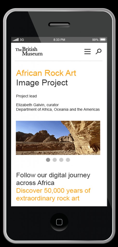 In order to maximise open access, mobile and low-bandwidth versions of the site run in conjunction with the main site. Many of our users in Africa access their internet solely through mobile phones or non-broadband internet. 