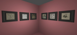Figure 1: A virtual exhibit of picture frames drawn from the        Rijksmuseum collection.