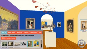 Example of gallery created using uCurate at the Phillips