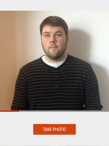 Screenshots of the Pointillize Yourself app